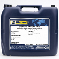 SWD Rheinol Масло моторное синтетическое Primus DX 5W-30 SN/CF/A3/B4/C3 20л